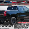 US Flag Patriotic Digital Printed Truck Accessory Decal Kit