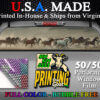 Wild Horses Nature Scene Decal Truck Rear Window Perforated 50/50 Sticker
